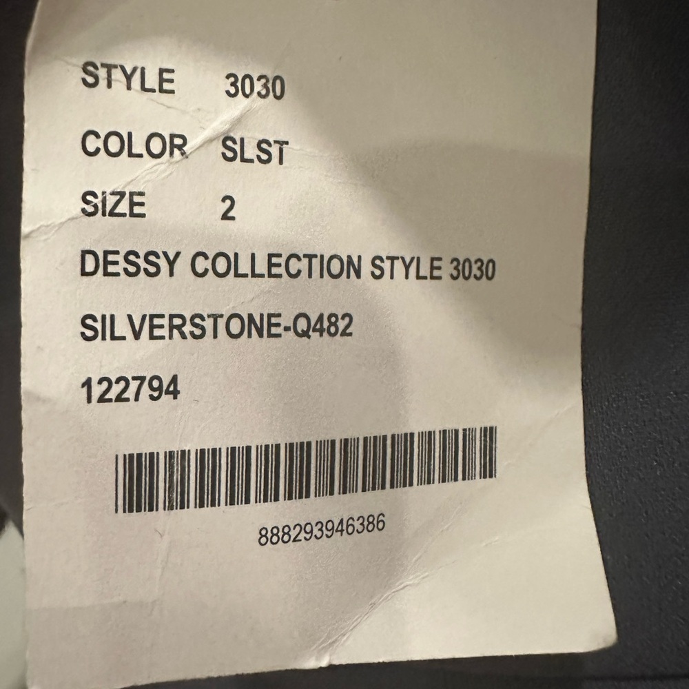 NWT Dessy Collection Sleeveless Silverstone Maxi Dress Sz 2 - Picture 3 of 3